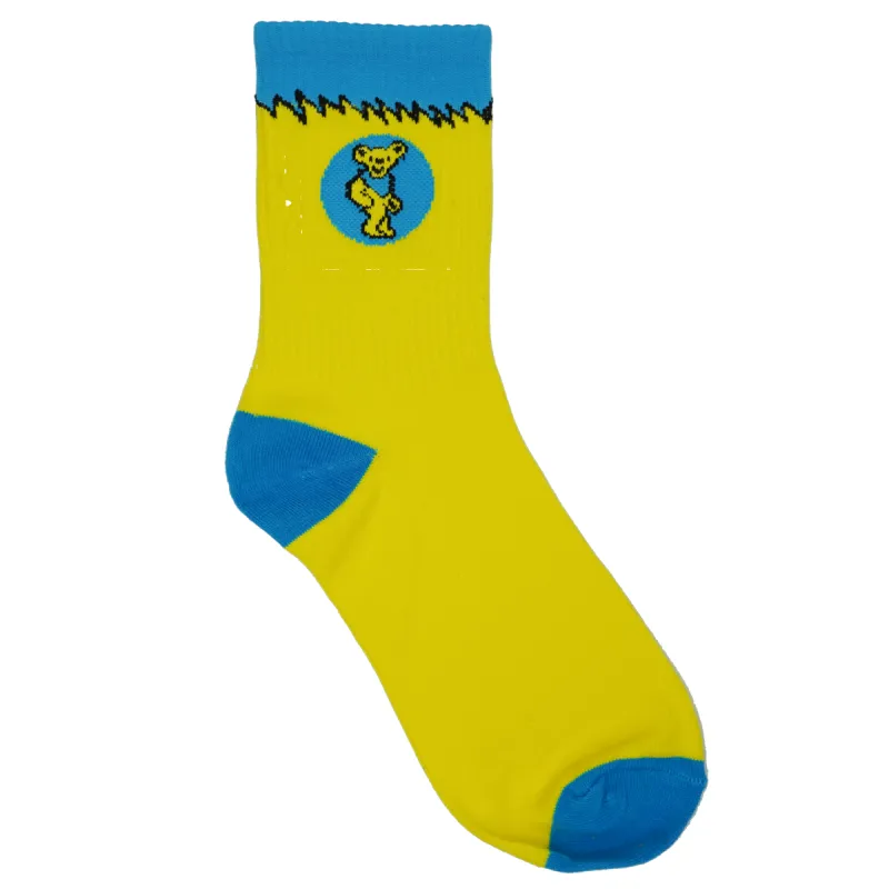 Sole Grateful Dead SB Dunk Socks Yellow sold by PLUS