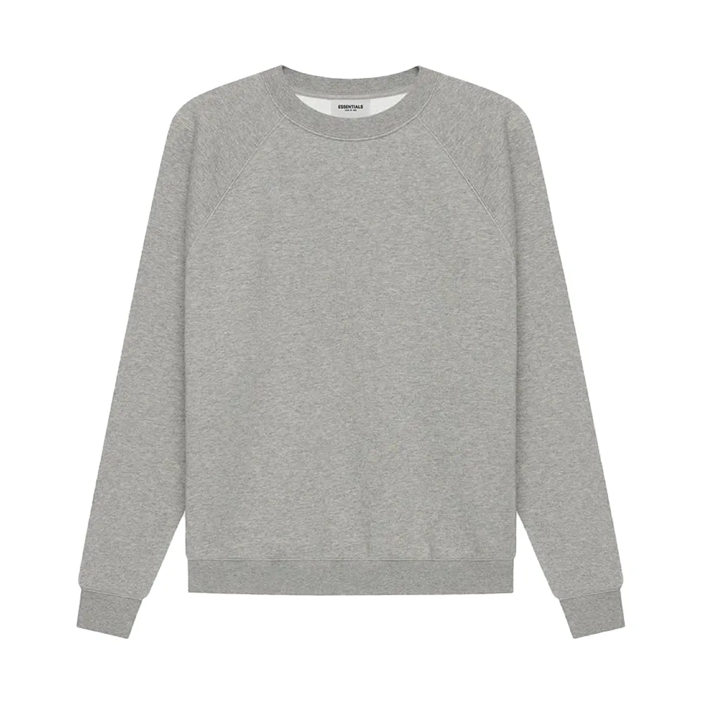 FOG ESSENTIALS Pull Over Crewneck Dark Heather Oatmeal (SS21) sold by PLUS product image thumbnail 2