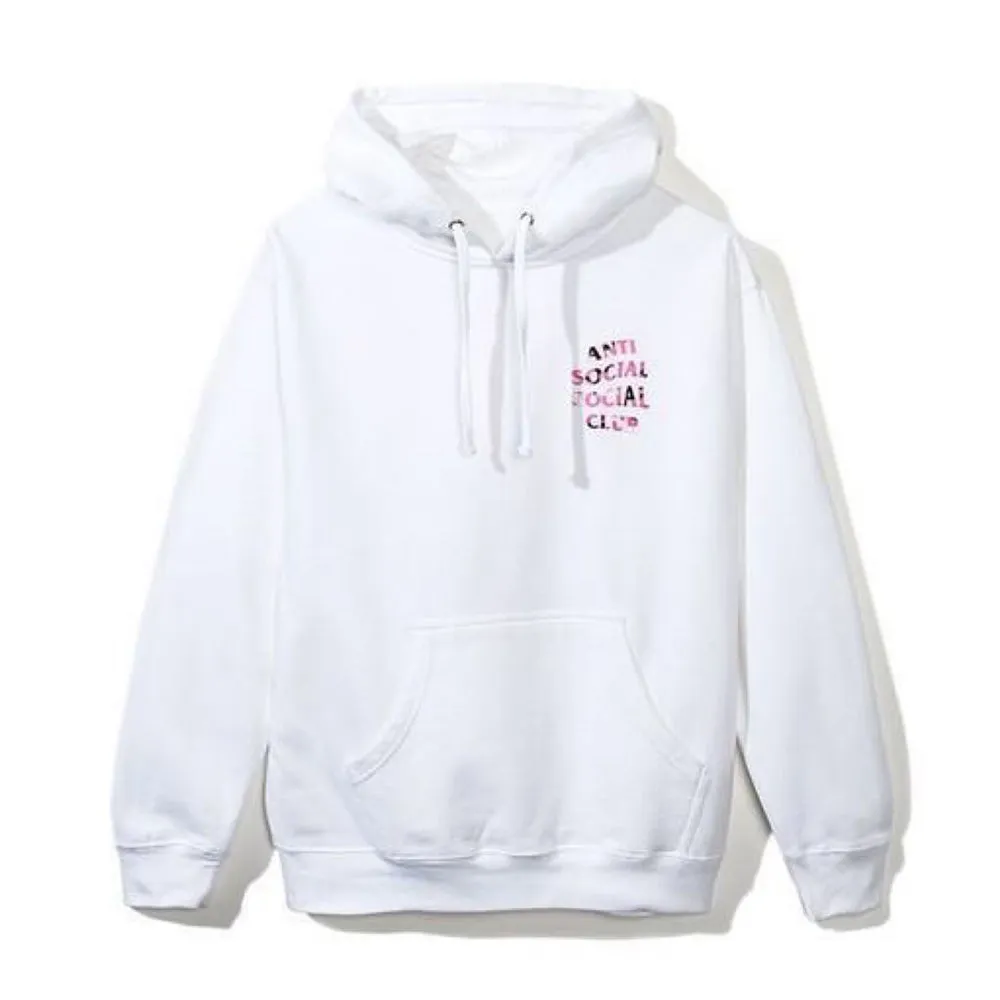 Anti Social Social Club Beverly Hoodie White/Pink sold by PLUS product image thumbnail 2