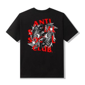 Anti Social Social Club Omakase Tee Black sold by PLUS