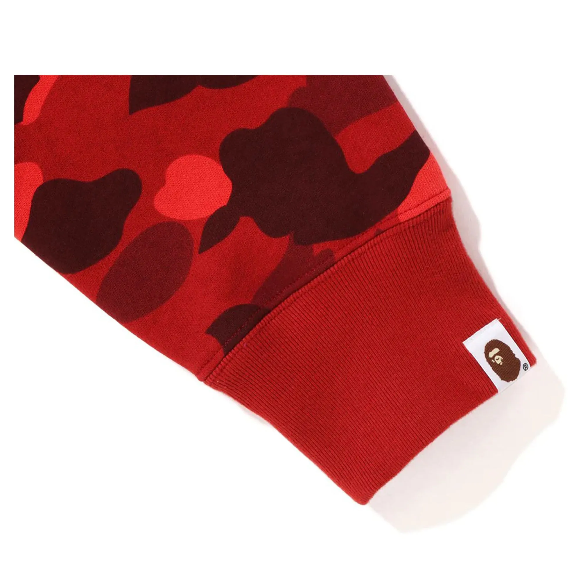 Bape Color Camo One Point Pullover Hoodie Red sold by PLUS product image thumbnail 4