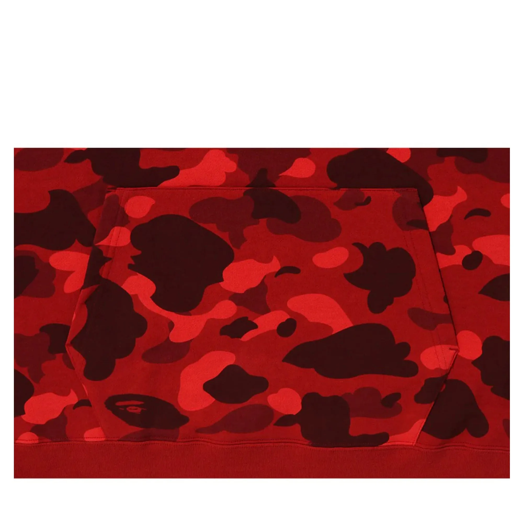 Bape Color Camo One Point Pullover Hoodie Red sold by PLUS product image thumbnail 3