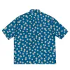 Louis Vuitton Dice Silk Button Down Shirt Blue (SS19) sold by PLUS