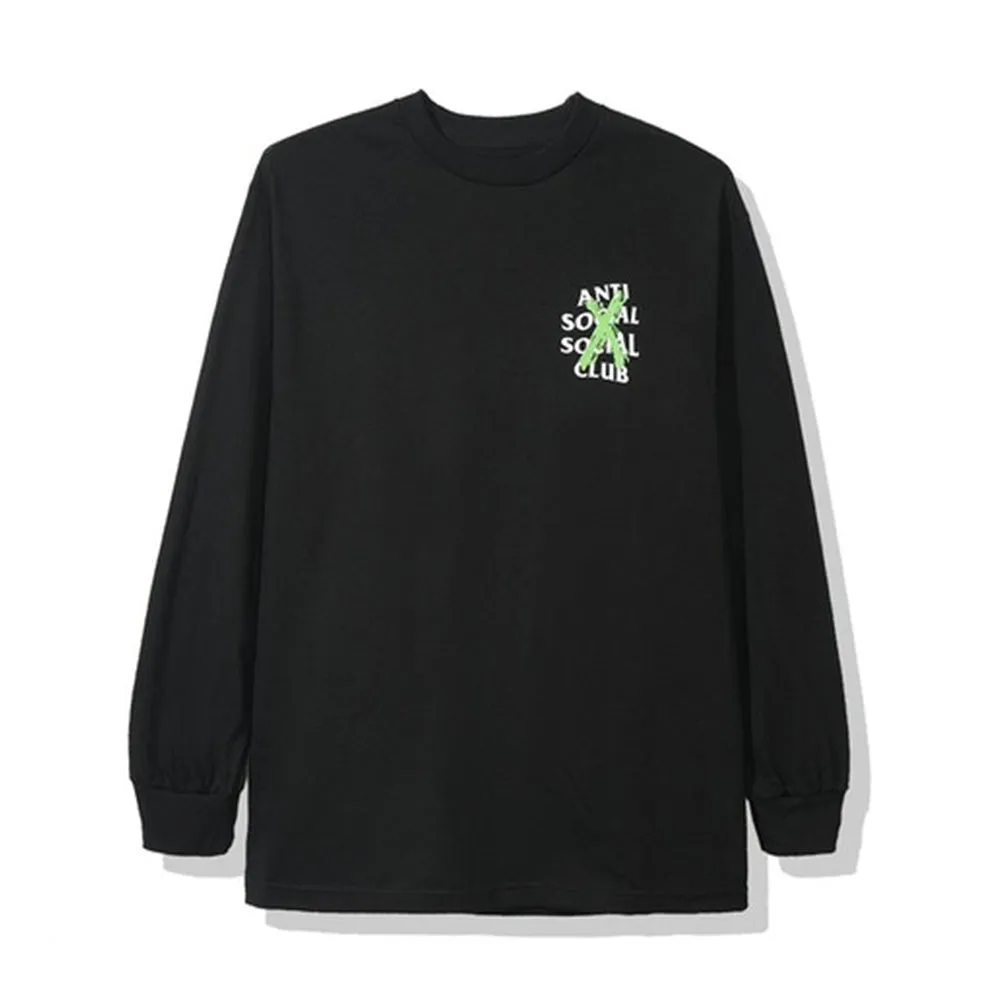 Anti Social Social Club Cancelled Remix L/S Tee Black sold by PLUS product image thumbnail 2