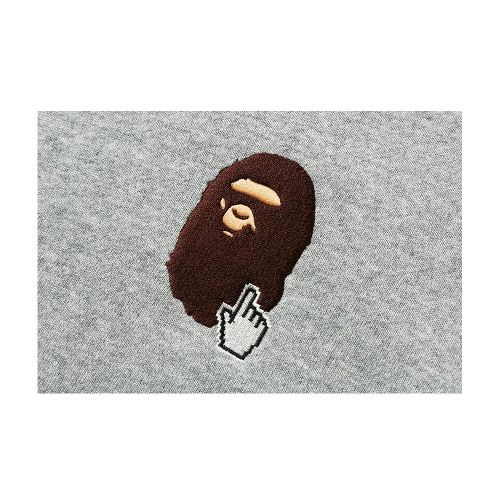 BAPE Online Full Zip Hoodie Grey sold by PLUS product image thumbnail 3