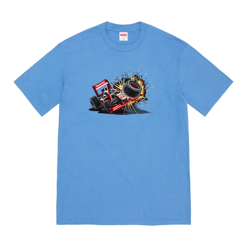 Supreme Crash Tee (FW21) Dusty Light Royal sold by PLUS