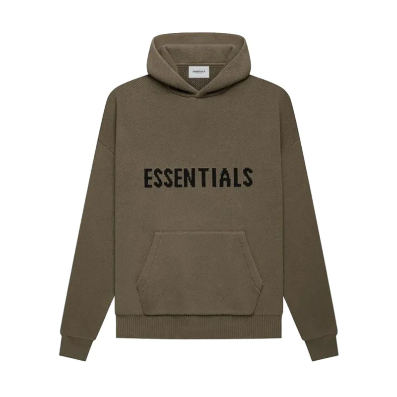 FOG Essentials Knit Pullover Hoodie Harvest (FW21) sold by PLUS