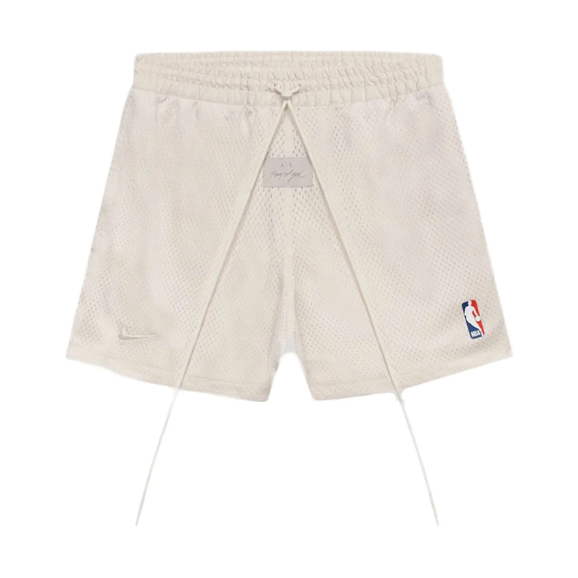 FEAR OF GOD x Nike Basketball Shorts Light Cream sold by PLUS
