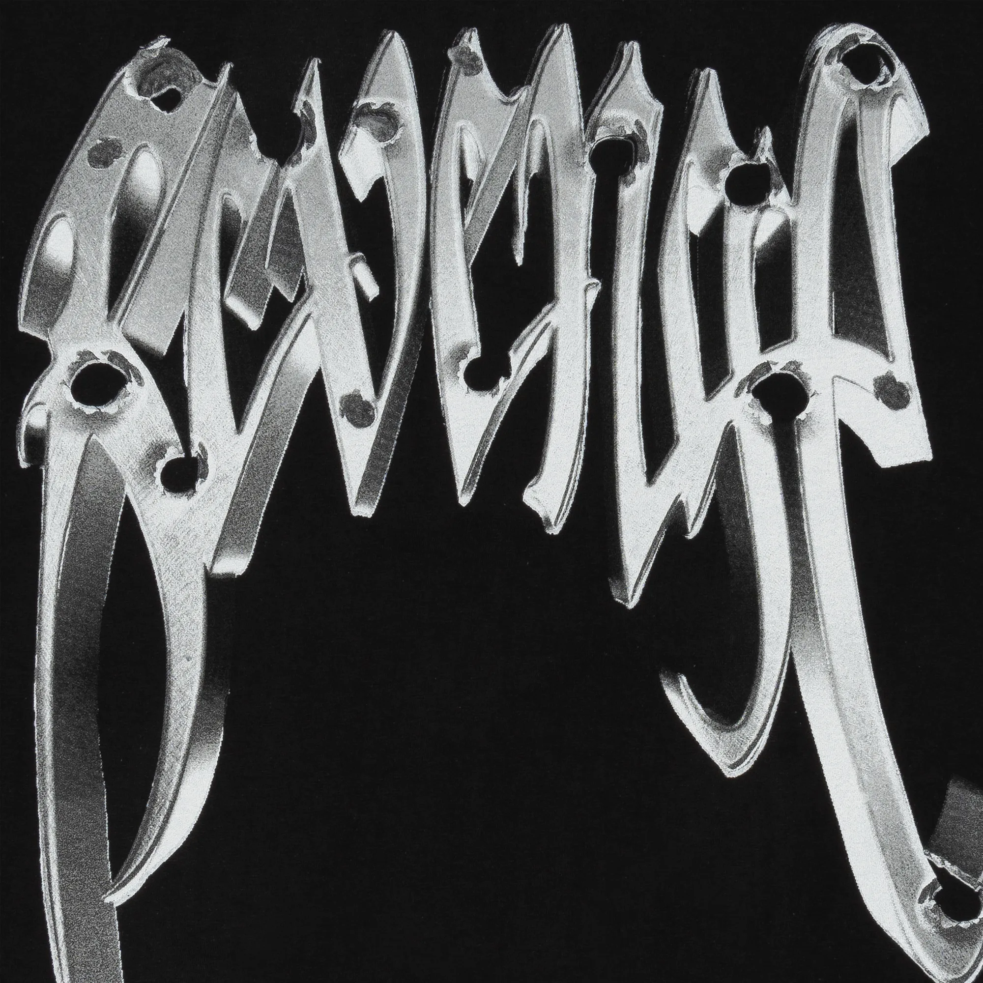 Revenge Bullet Tee Black sold by PLUS product image thumbnail 3