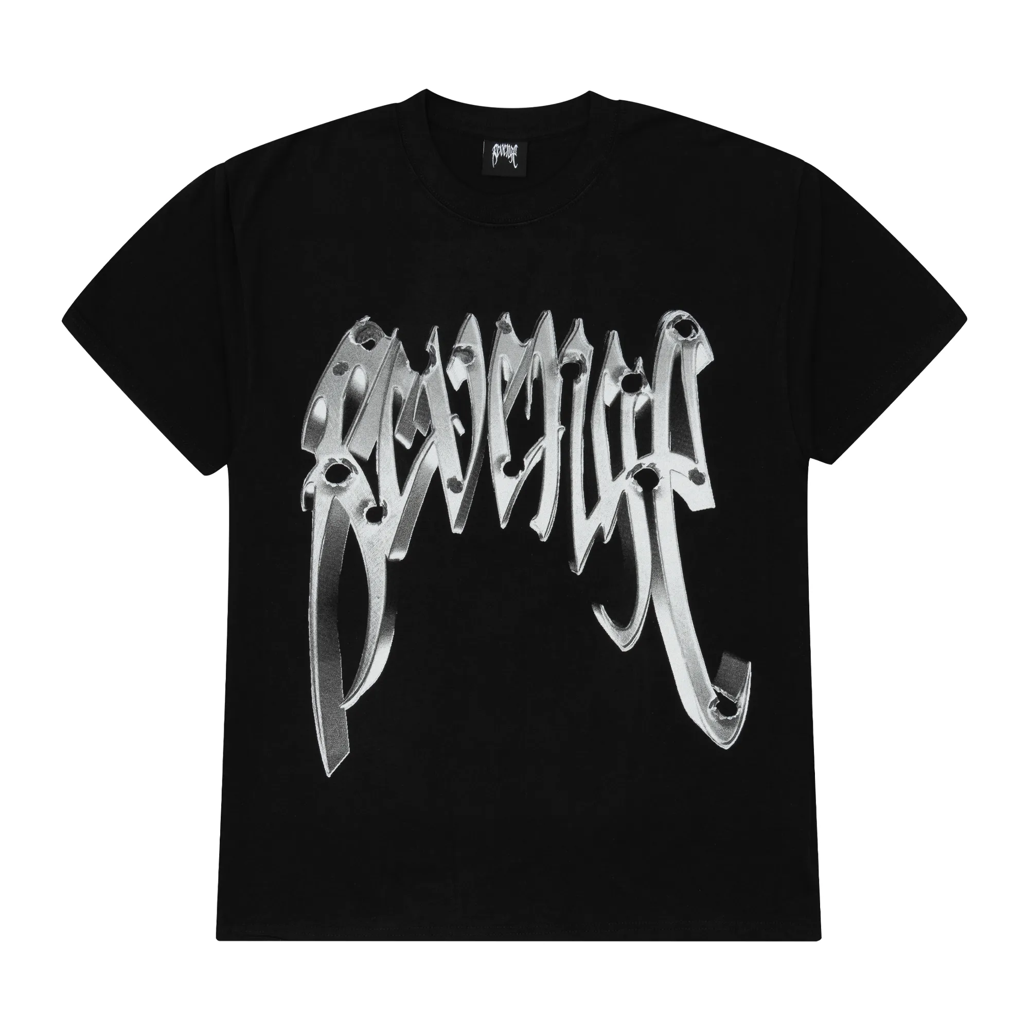 Revenge Bullet Tee Black sold by PLUS