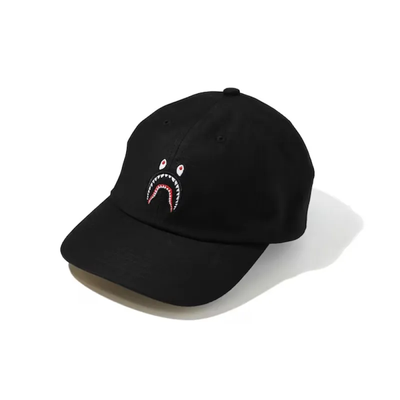 Bape Shark Panel Cap Black/Yellow sold by PLUS