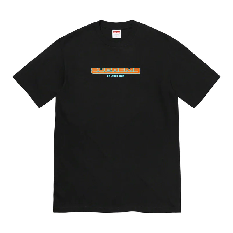 Supreme Connected Tee Black sold by PLUS