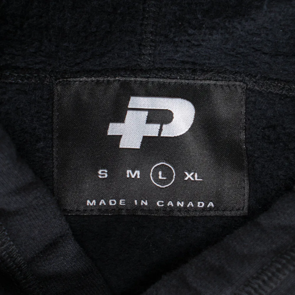 Plus Embroidered Logo Hoodie Black sold by PLUS product image thumbnail 3