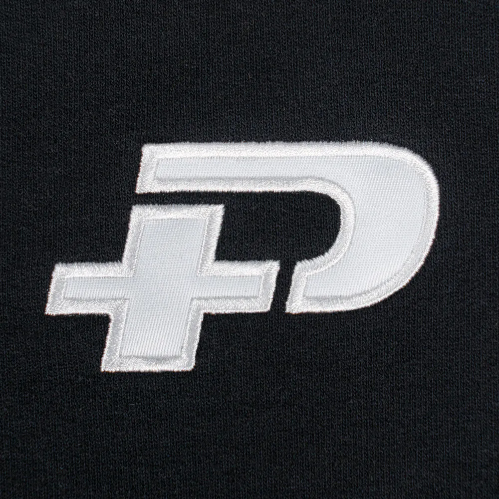 Plus Embroidered Logo Hoodie Black sold by PLUS product image thumbnail 2
