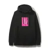 Anti Social Social Club Box Logo Hoodie Neon Pink/Black sold by PLUS