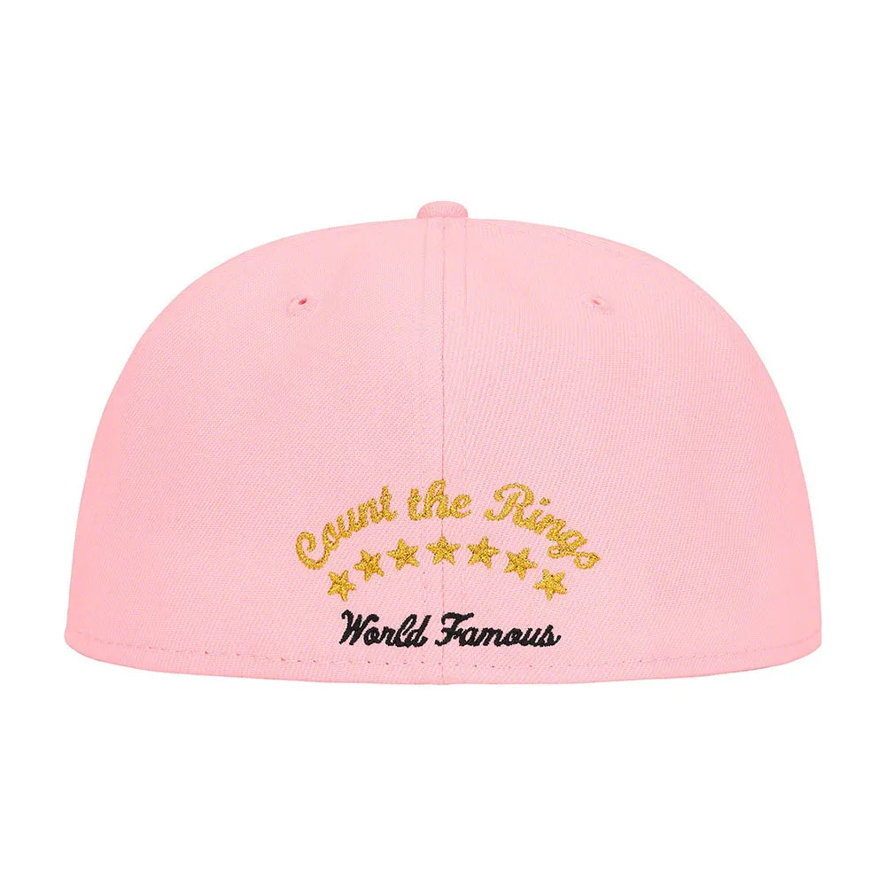 Supreme Undisputed Box Logo New Era Fitted Hat Dark Pink sold by PLUS product image thumbnail 3
