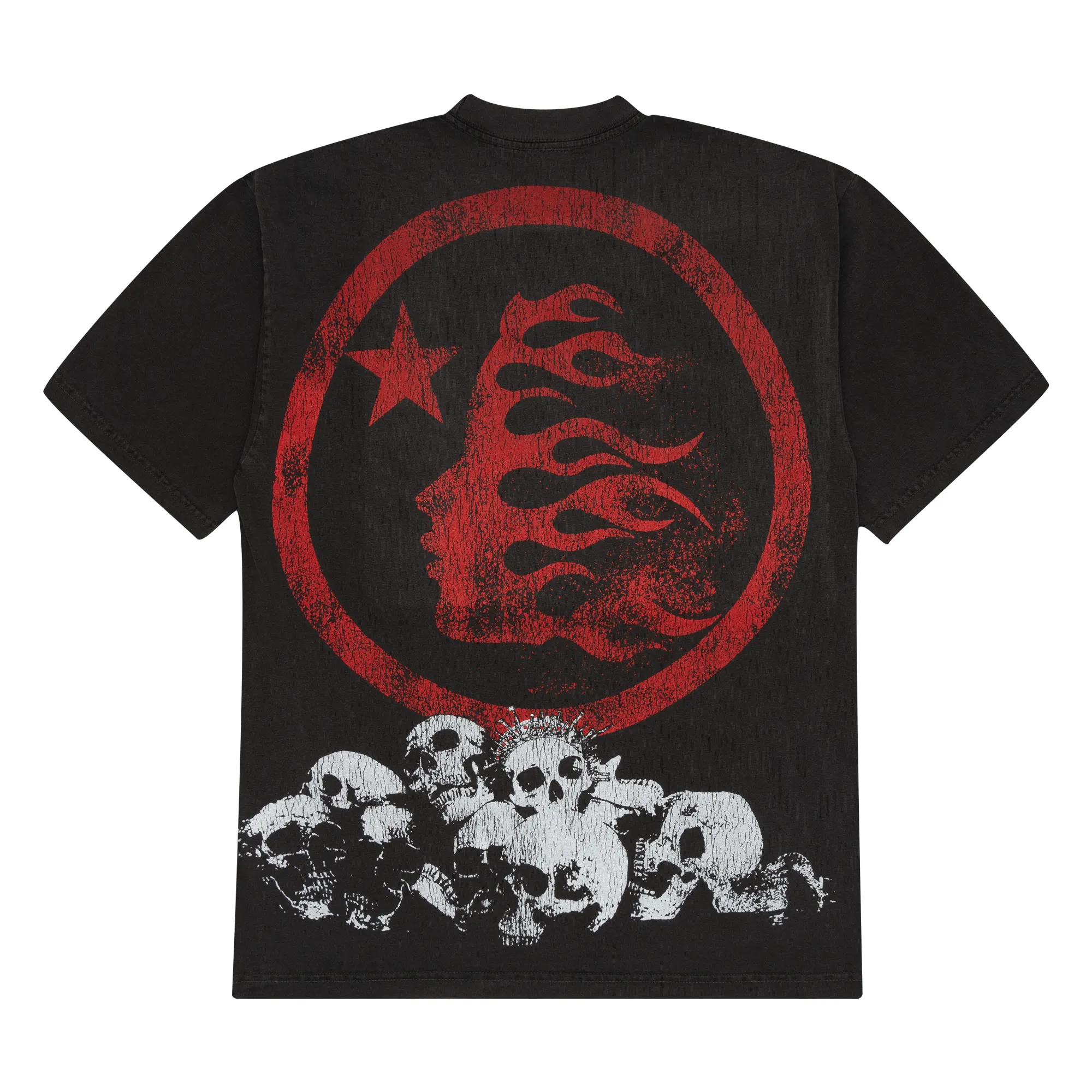 Hellstar Studios Crowned Skull Tee Washed Black sold by PLUS product image thumbnail 2