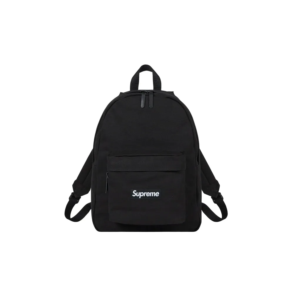 Supreme Canvas Backpack Black (SS23) sold by PLUS