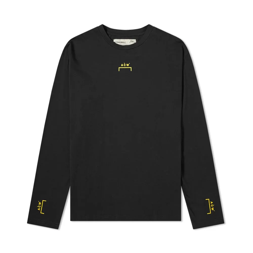 A Cold Wall Brckt Logo L/S Tee Black sold by PLUS