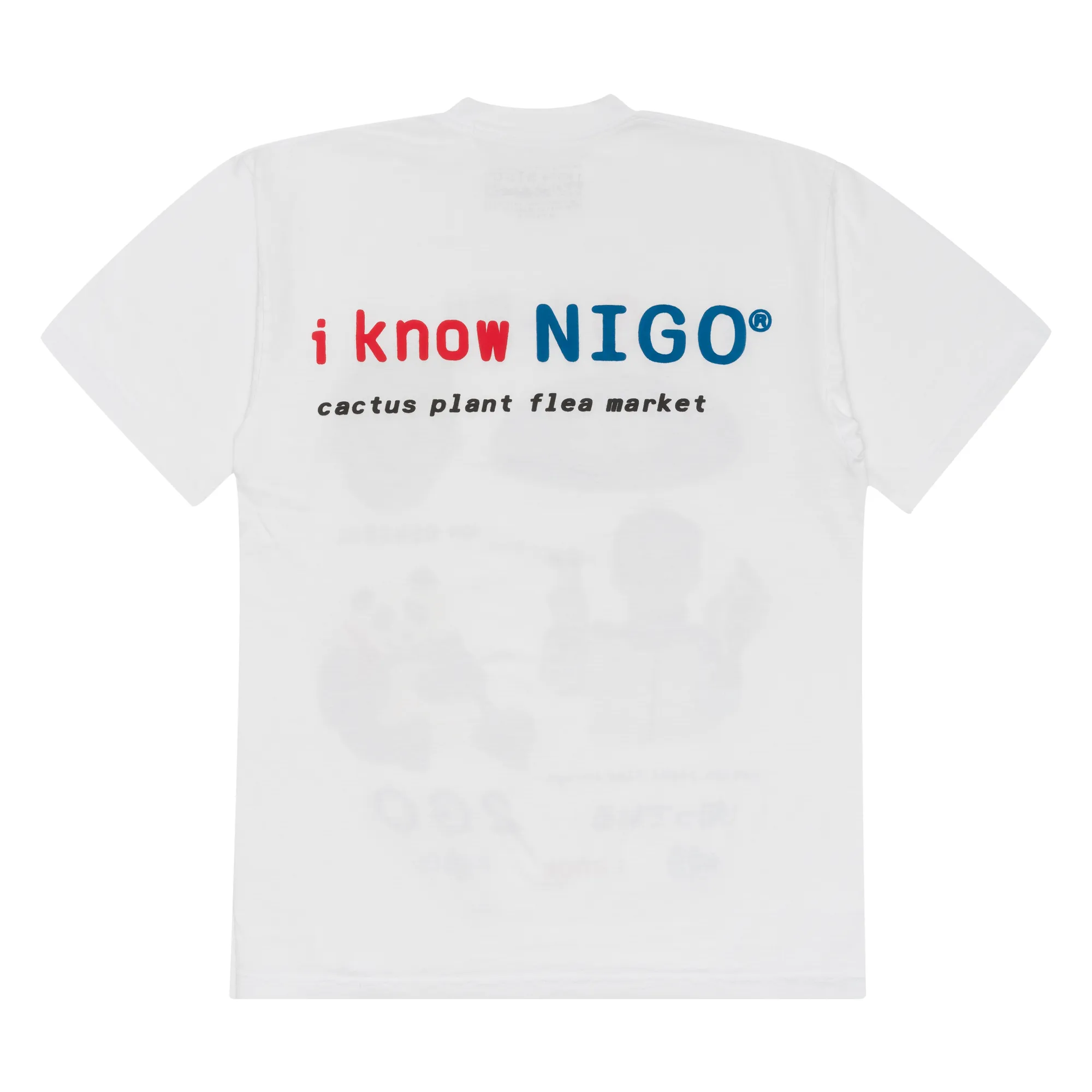 Human Made x Cactus Plant Flea Market I Know Nigo T-Shirt White sold by PLUS product image thumbnail 2