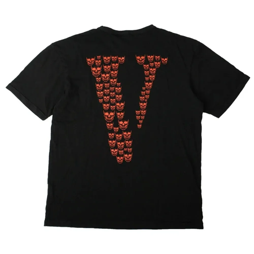 Vlone Skully Tee Black/Red sold by PLUS product image thumbnail 2