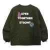 Bape Military Patch Liner Jacket Olivedrab sold by PLUS