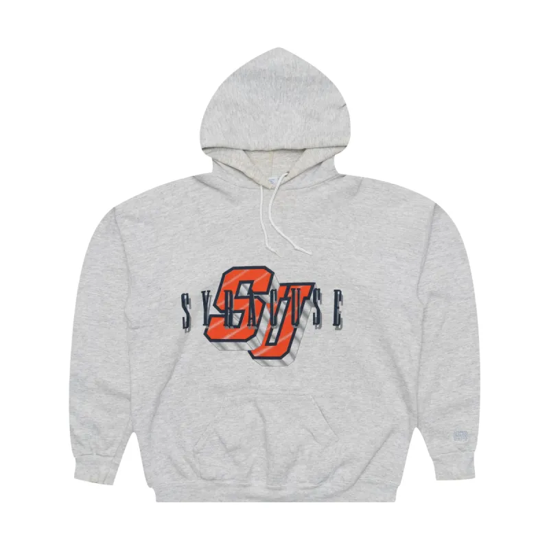 Syracuse University Discus Athletic 90s Collegiate Hoodie Grey sold by PLUS