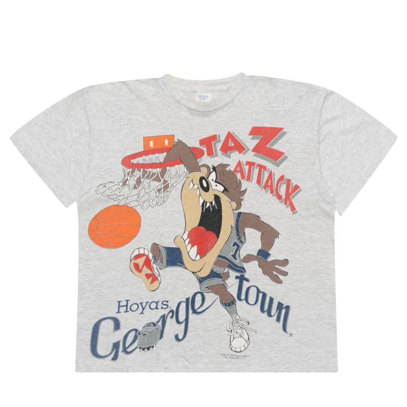 Taz Attack Georgetown Hoyas College Ware USA Tee Grey sold by PLUS