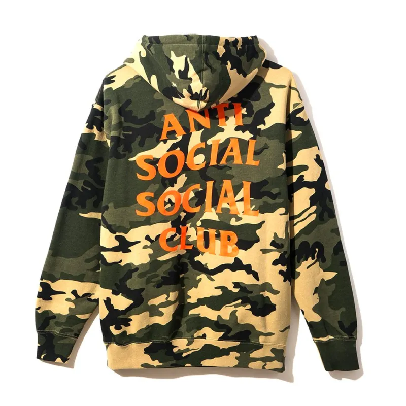 Anti Social Social Club Sixth St. Army Camo Hoodie sold by PLUS