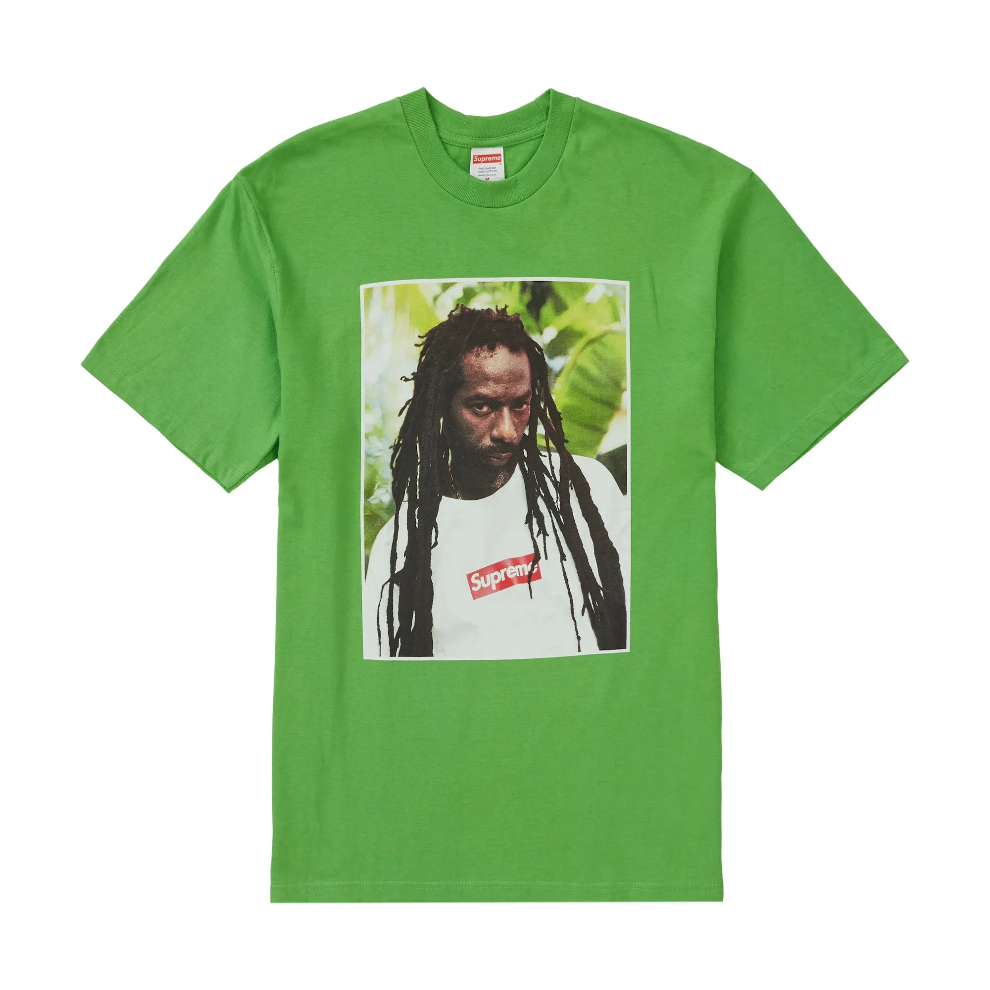 Supreme Buju Banton Tee Green | Parallel