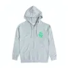 Anti Social Social Club Hunter Zip Up Hoodie Grey/Green sold by PLUS