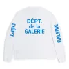 Gallery Dept. French Collector L/S Tee White Blue sold by PLUS