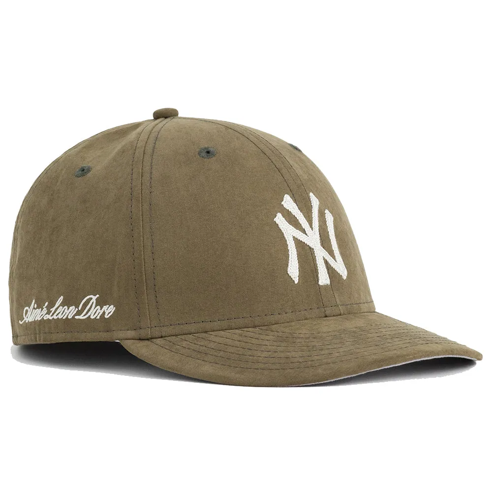 Aime Leon Dore x New Era Brushed Nylon Yankees Hat Olive sold by PLUS product image thumbnail 2