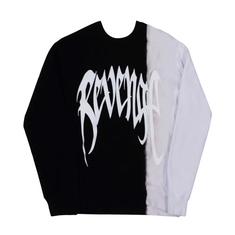 Revenge Dipped Crewneck Black sold by PLUS