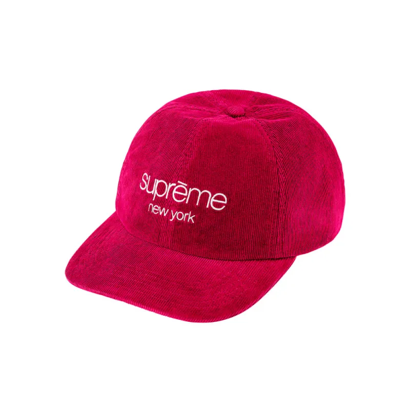 Supreme GORE-TEX Corduroy Classic Logo 6-Panel Pink sold by PLUS