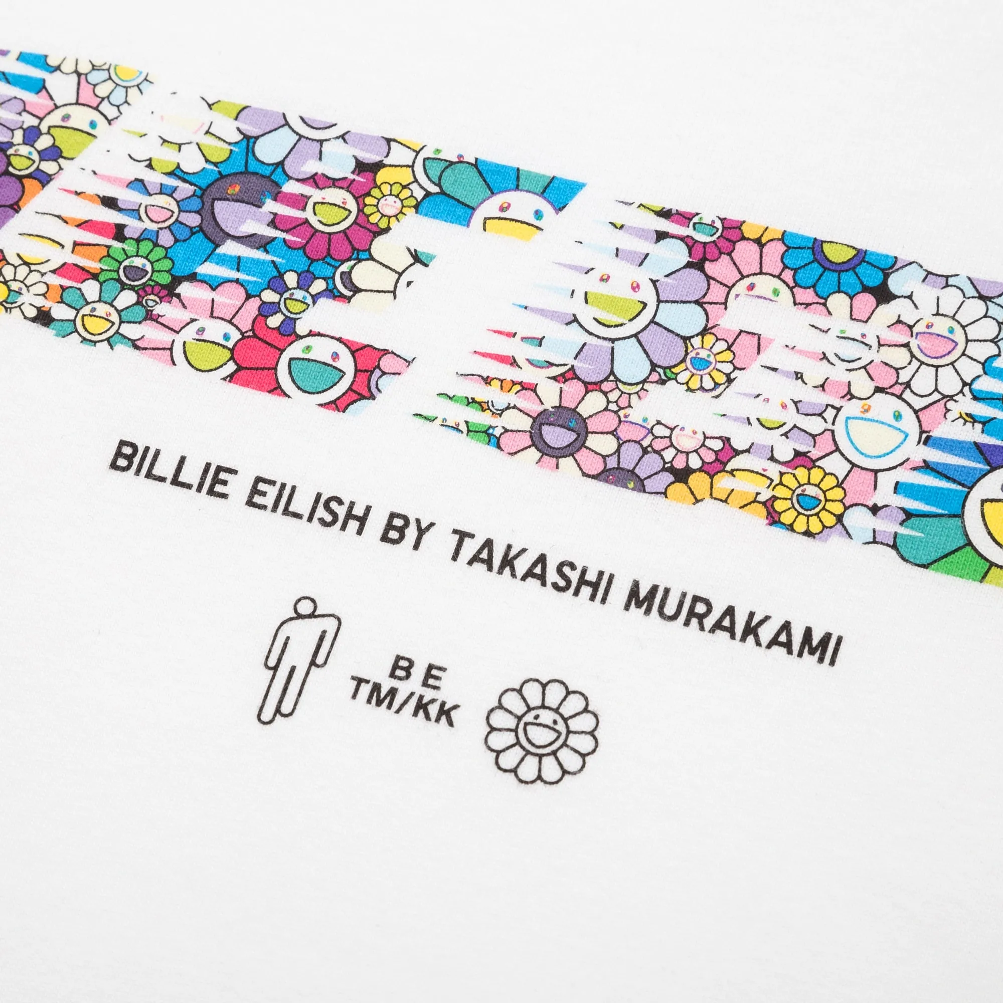 Takashi Murakami x BILLIE EILISH Logo Tee White sold by PLUS product image thumbnail 2