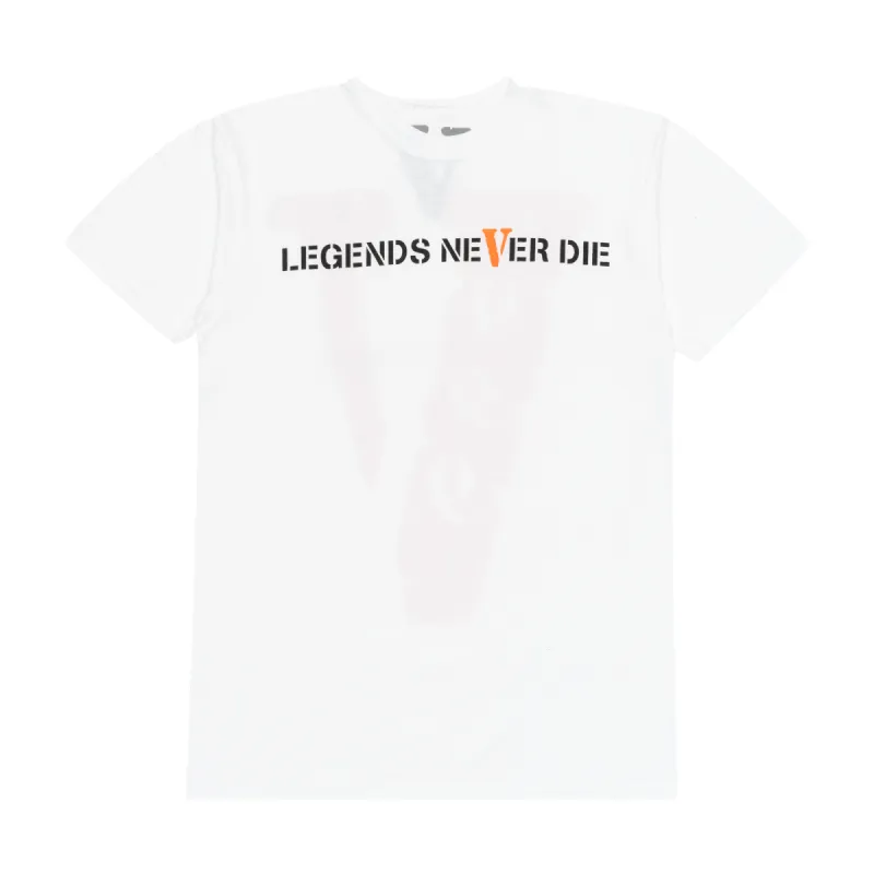 Juice Wrld x Vlone LND 999 Tee White sold by PLUS
