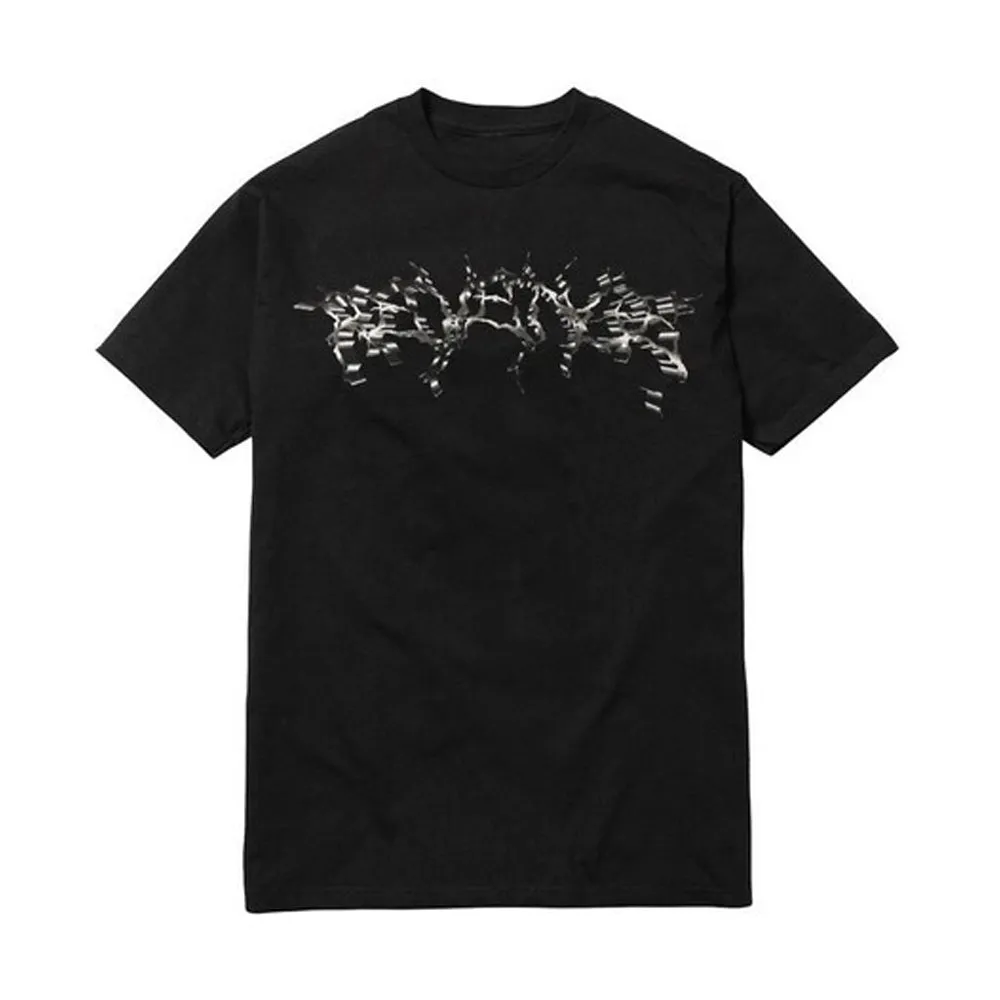 Revenge Chrome Anarchy Tee Black sold by PLUS
