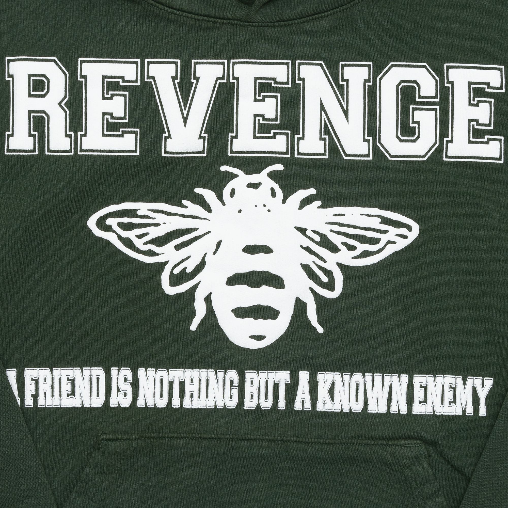 Revenge Friends Hoodie Forest Green Ivy sold by PLUS product image thumbnail 2