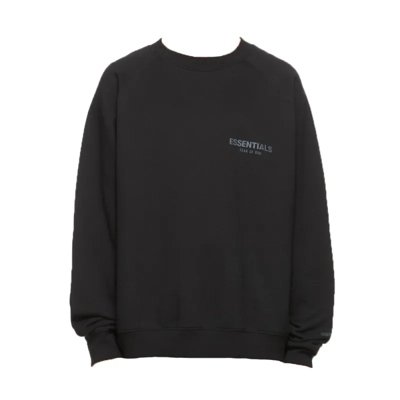 FOG Essentials Core Collection Pullover Crewneck Black (FW21) sold by PLUS