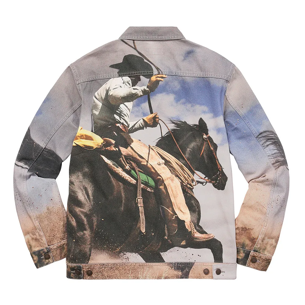 Supreme Cowboy Denim Work Jacket Multi sold by PLUS product image thumbnail 2
