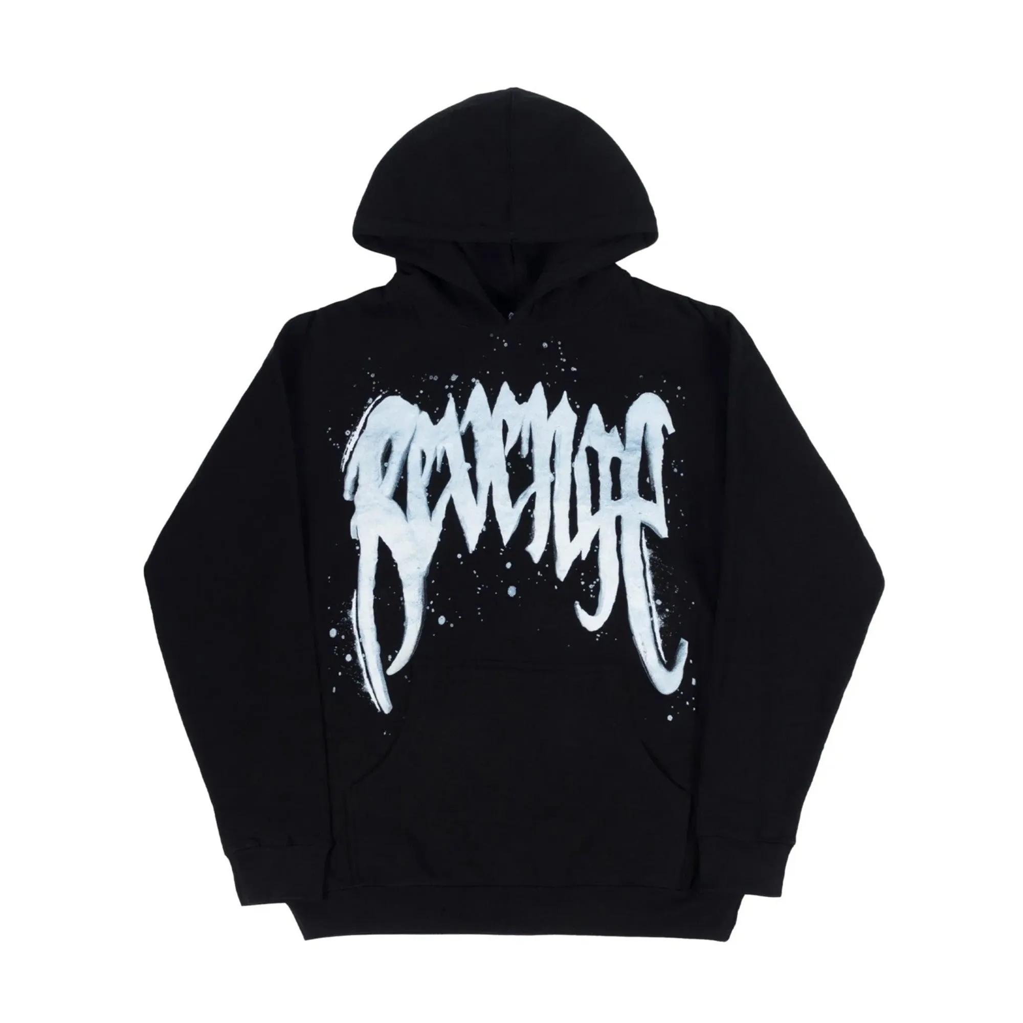 Revenge Snowfall Hoodie Black sold by PLUS