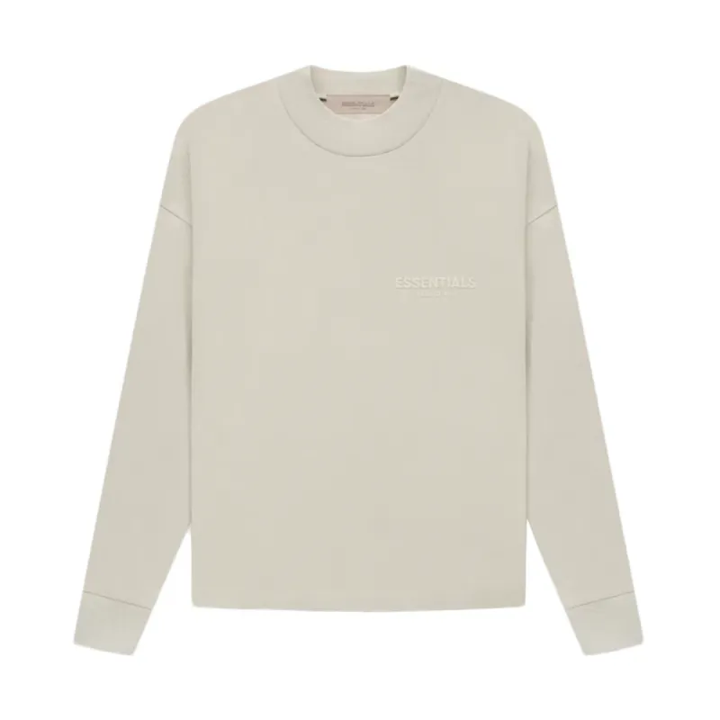 FOG Essentials L/S T-Shirt Wheat (SS22) sold by PLUS