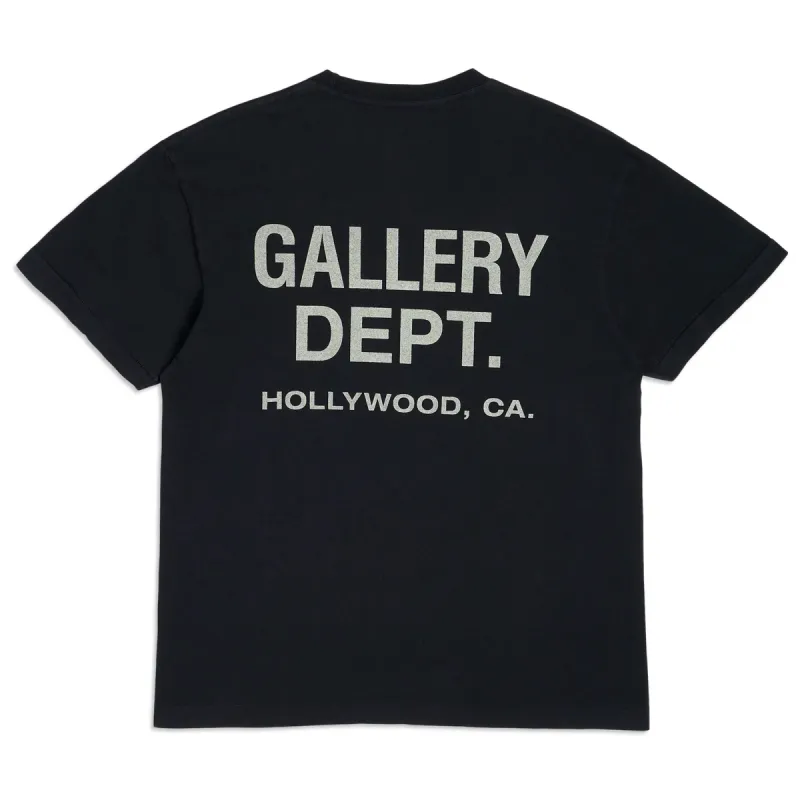 Gallery Dept. Souvenir Tee Washed Black sold by PLUS