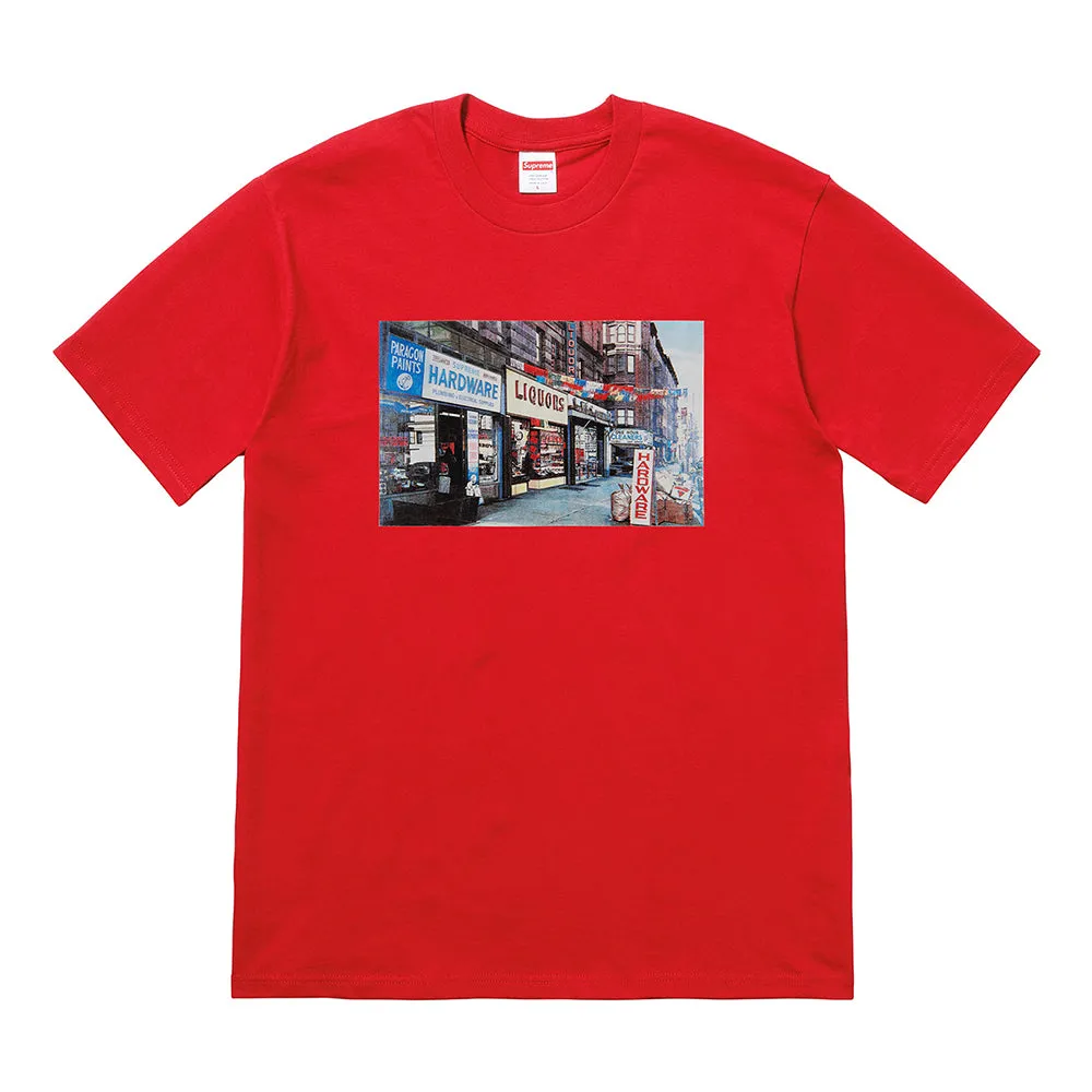 Supreme Hardware Tee Red sold by PLUS