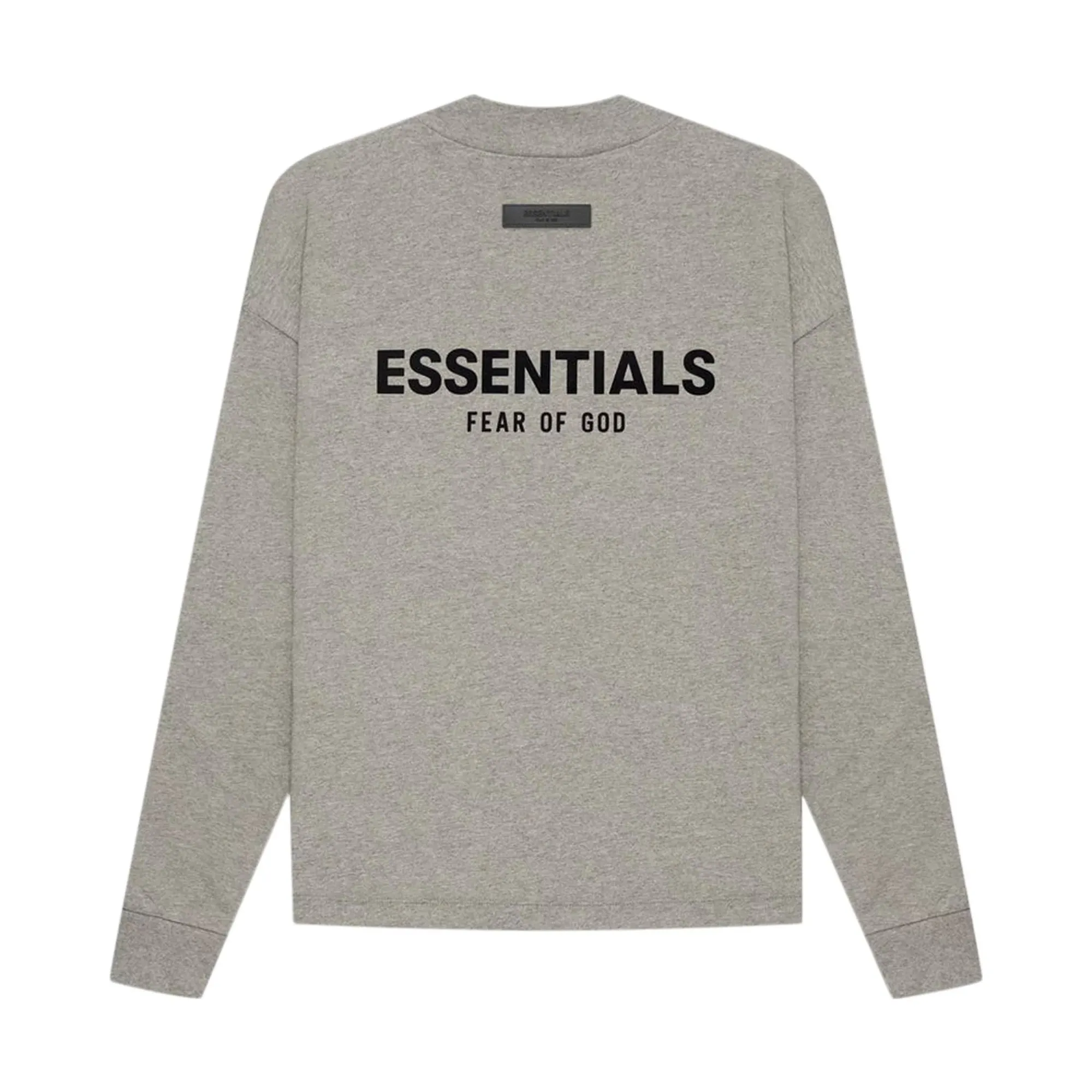 FOG Essentials L/S T-Shirt Dark Oatmeal (SS22) sold by PLUS