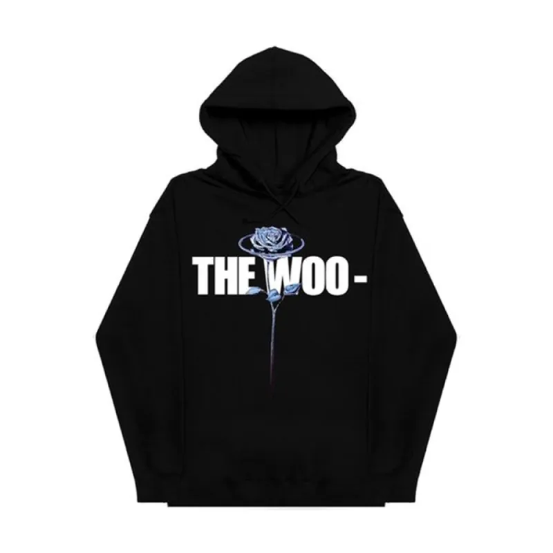 Vlone x Pop Smoke The Woo Hoodie Black sold by PLUS
