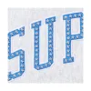 Supreme Stars Arc Hooded Sweatshirt Ash Grey sold by PLUS