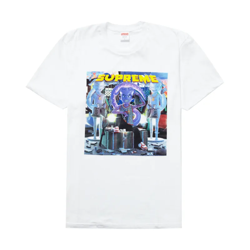 Supreme Richest Tee White sold by PLUS