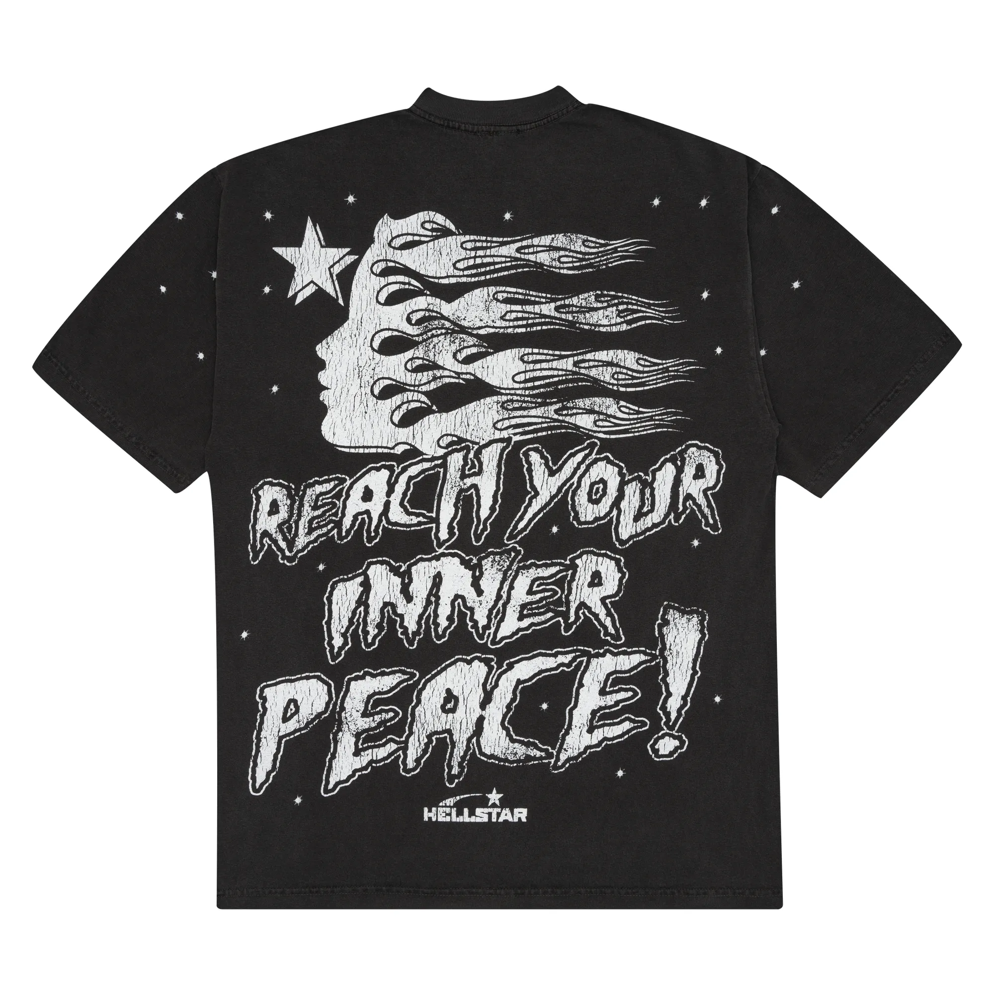 Hellstar Studios Inner Peace Tee Washed Black sold by PLUS product image thumbnail 2